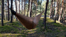 - Bushmen Desert Hammock Insect Net 300g pievienots pie kokiem mežā
- 360 grādu aizsardzība pret odiem, ērcēm, mušām, skudrām un citiem kukaiņiem
- Viegla un ātra uzstādīšana 30 sekunžu laikā
- Ietilpība no 2,7 m līdz 3,3 m gariem hamakiem
- Svars tikai 300 g, iepakojuma tilpums 1 litrs
- Augsti blīvs tīkls ar 1 mm acīm
- Dubultais rāvējslēdzējs ērtai lietošanai no jebkura virziena
- Bushmen