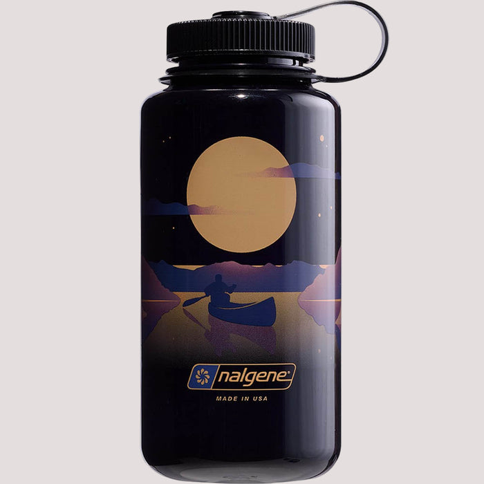 Бутылка для воды Nalgene 32 унции WM Odyssey Gray с Moonse