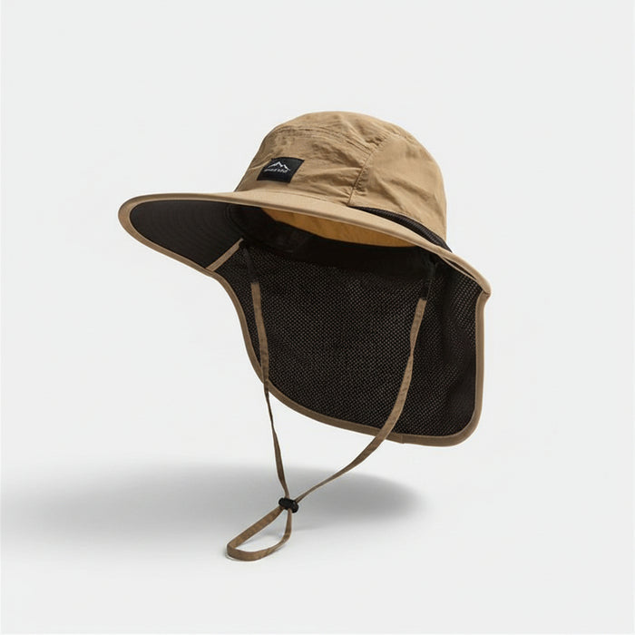 UV aizsardzības cepure "bucket hat" smilškrāsā