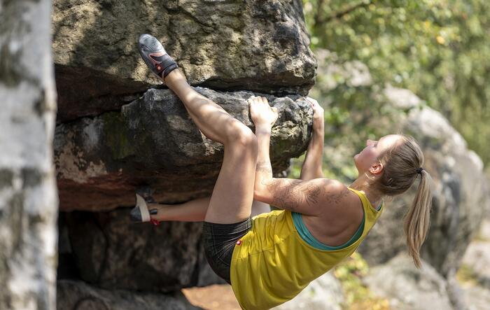 Climbing Shoes Ocún Iris with a Low-Volume Slimtix Last