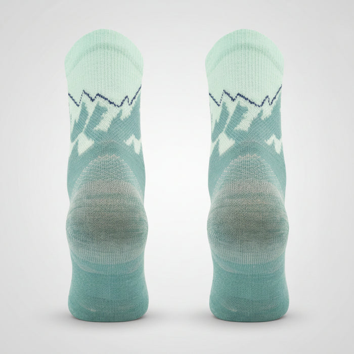 Comodo All Trail Hiker Thin Alpaca Merino socks ocean