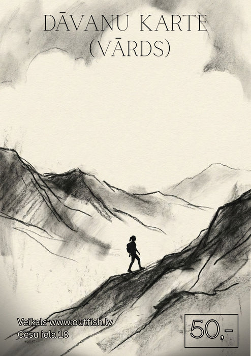 Gift Card "Cilvēks sevi iepazīst nevis spogulī, bet ceļā"