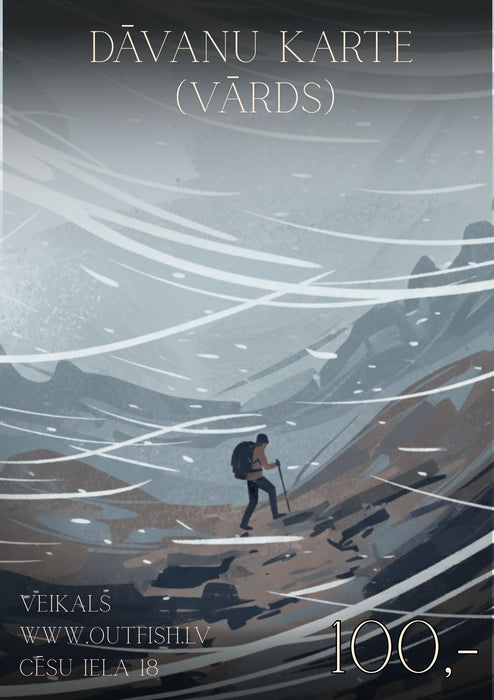 Gift Card "Mēs nebēgam no dzīves. Mēs ejam tai pretī.”