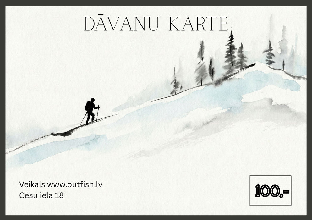 Gift Card "Laime ir tad, kad tev ir, kurp doties.”