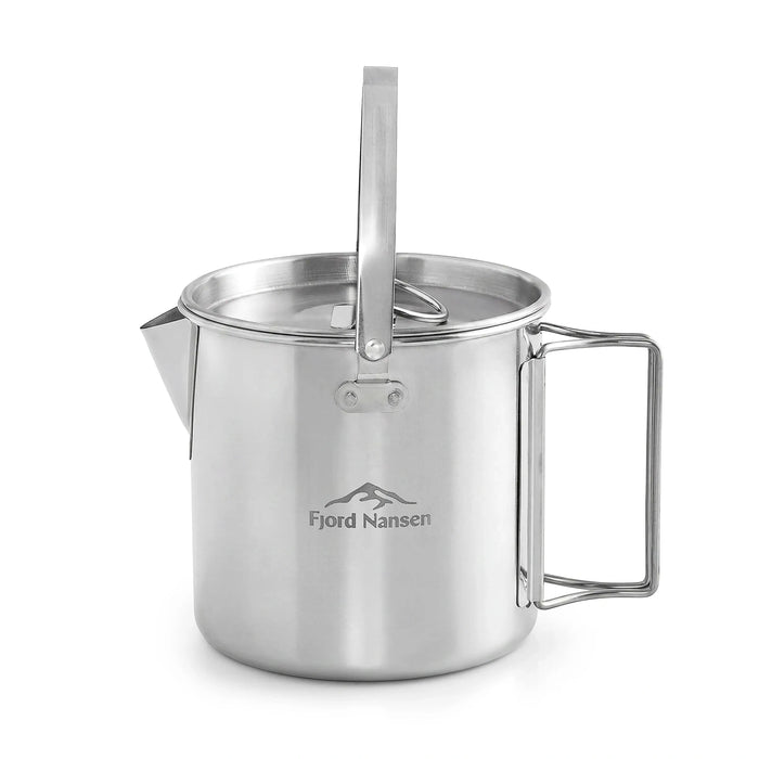Camping Pot Fjord Nansen BRANN POT 0.7 L — Stainless Steel / 400 g
