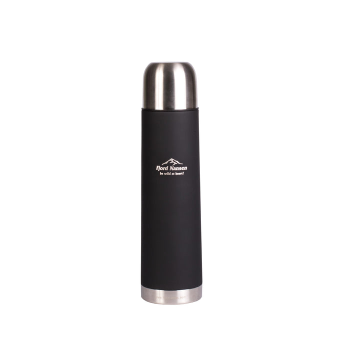 Steel Thermos Fjord Nansen HONER 1 L Black — 500 g