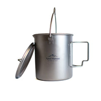 Titanium Camping Cup Fjord Nansen JACON HENGE 750 ml — 136 g