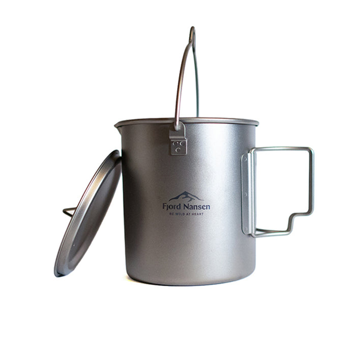 Titanium Camping Cup Fjord Nansen JACON HENGE 750 ml — 136 g