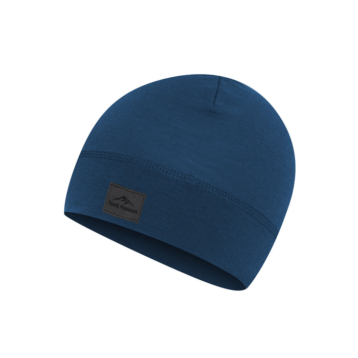 LIGHT MERINOULL BEANIE Cap navy