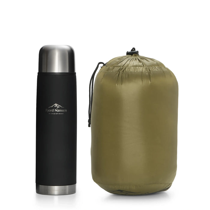 Guļammaiss NORDKAPP 300 OLIVE MID LEFT -1°C / 650G