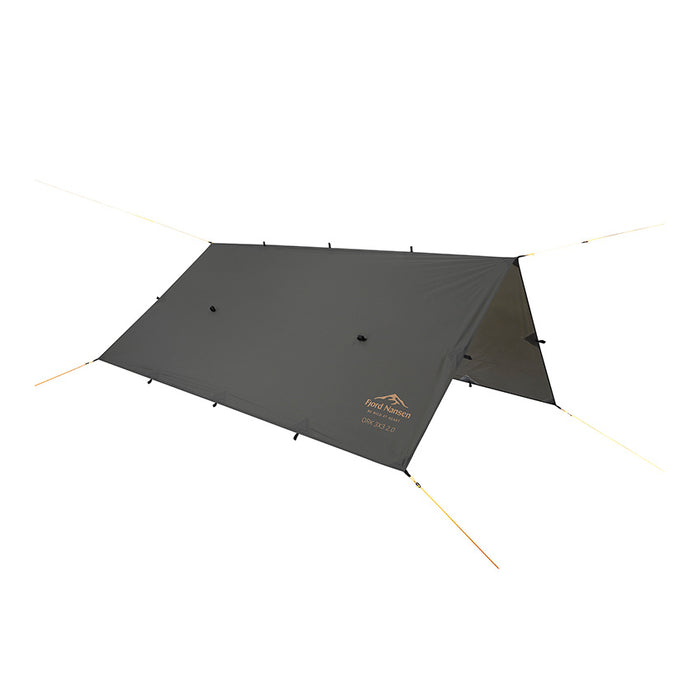 Camping Tarp Fjord Nansen ORK 3x3 2.0 — 3000 mm H₂O / 1.1 kg