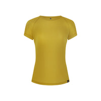 Fjord Nansen RIX T-SHIRT WOMEN T-Shirt – Amber Yellow