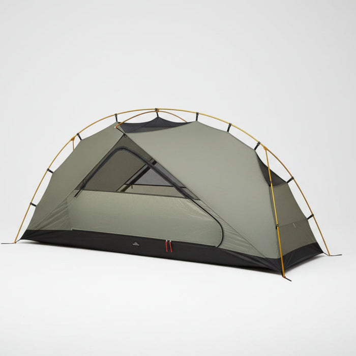 Ultralight telts Fjord Nansen Tromvik Nylon Ripstop 15D vienvietīga telts / 1,5 kg 