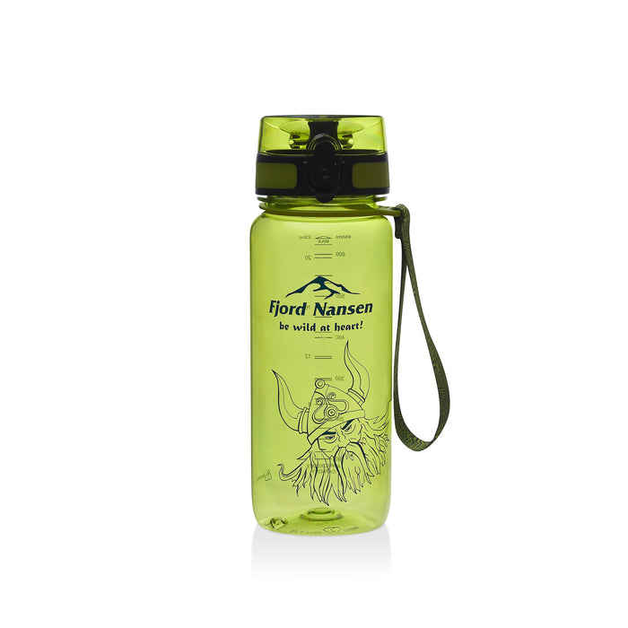 Tritan Water Bottle Fjord Nansen VIKING 650 ml Green — 160 g