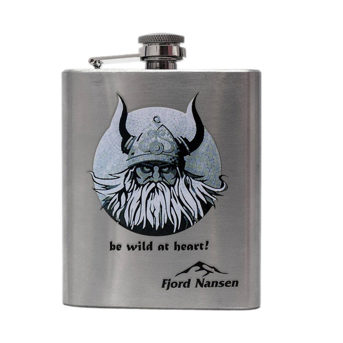 Steel Hip Flask Fjord Nansen VILL VIKING 0.2 L — 110 g