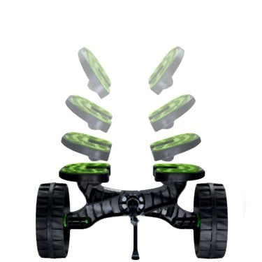 Kayak Trolley RAILBLAZA C-TUG with UV-Stabilized ABS