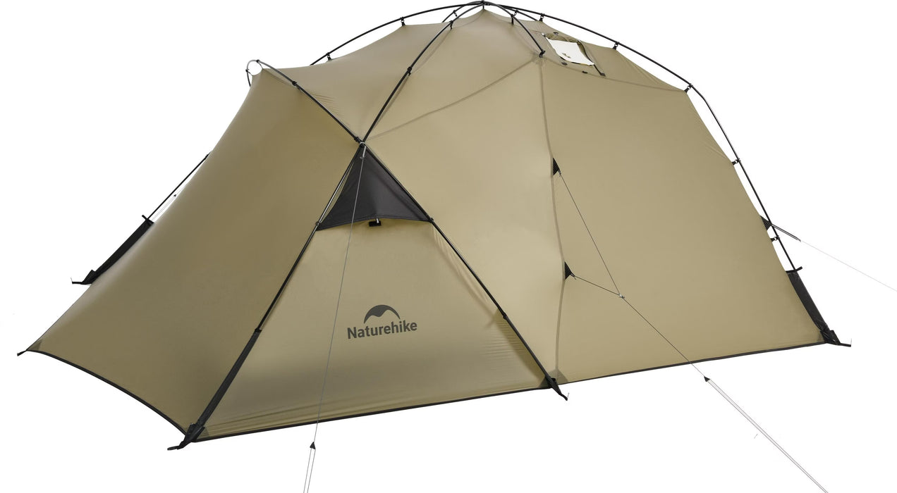 Палатка с выходом под дымоход Naturehike Massif Solo 2.5 kg Серая