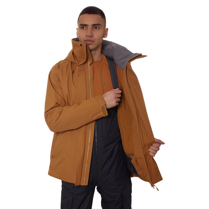 FHM Mist Insulated Jacket BrownWaterproof JacketsOutfishOutfish