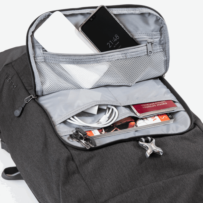 FHM Nomad 25 roll top backpack Grey - Outfish