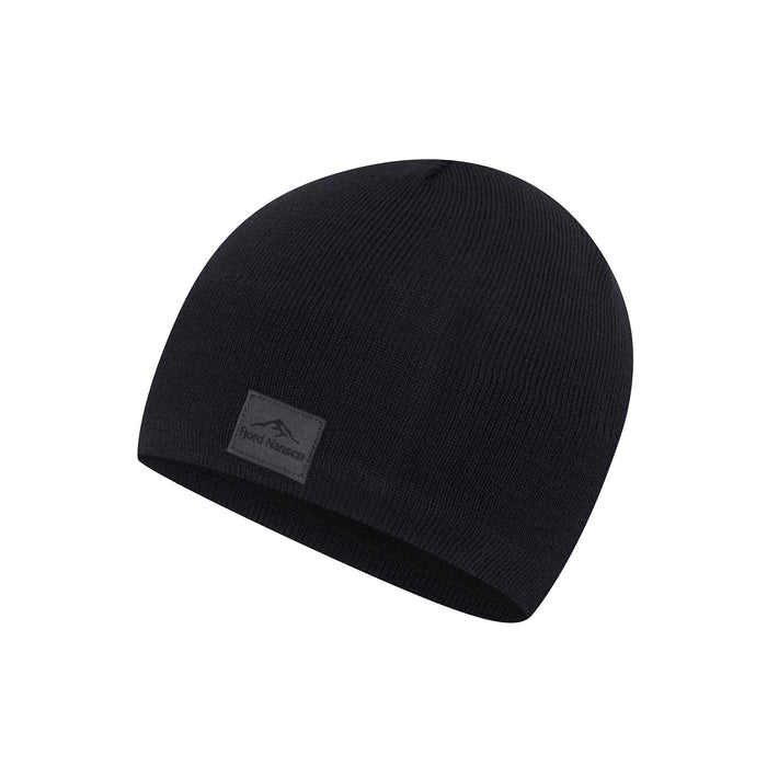 Fjord Nansen MERINOULL BEANIE Black