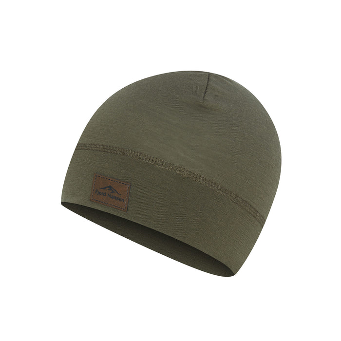 Fjord Nansen LIGHT MERINOULL BEANIE Olive