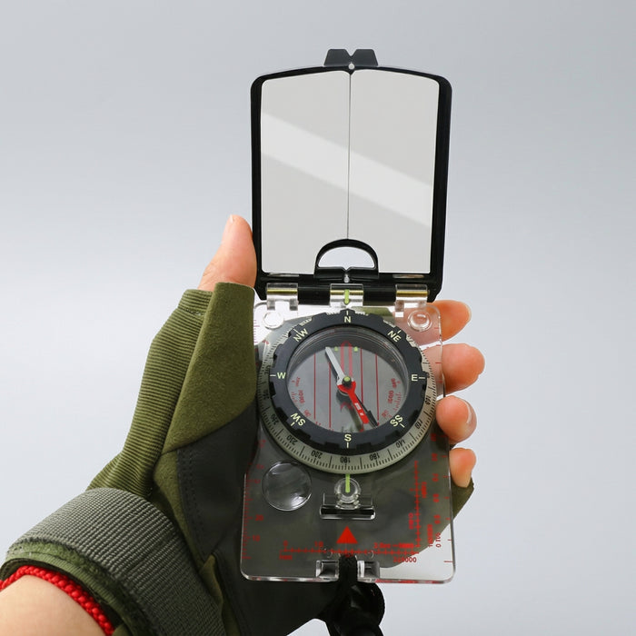 Professional Flip-Top Outdoor Multi-Functional Compass