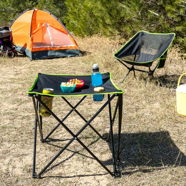 Складной текстильный кемпинговый стол с чехлом Cafolby InnovaGoods 1.2 кг