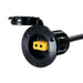 Cannon Flush-Mount Power Port — Black