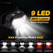 Goanddo LED Sensor Headlamp, USB Rechargeable 2500 LumenFlashlightsGoanddoOutfish