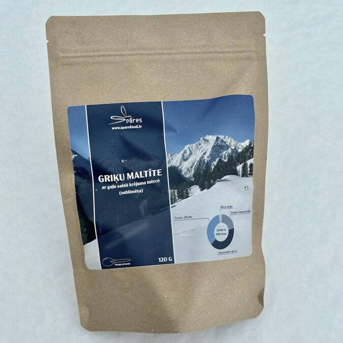 Griķu liofilizeta maltite ar malto gaļu