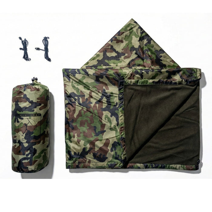 Bushmen Термо одеяло / Термо пончо / Термо quilt  Камуфляж 750g