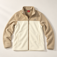 HUMTTO 37W332B-1 beige fleece — Front view