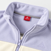 HUMTTO women's fleece jacket 37W332B-2, collar, zipper and logo detail