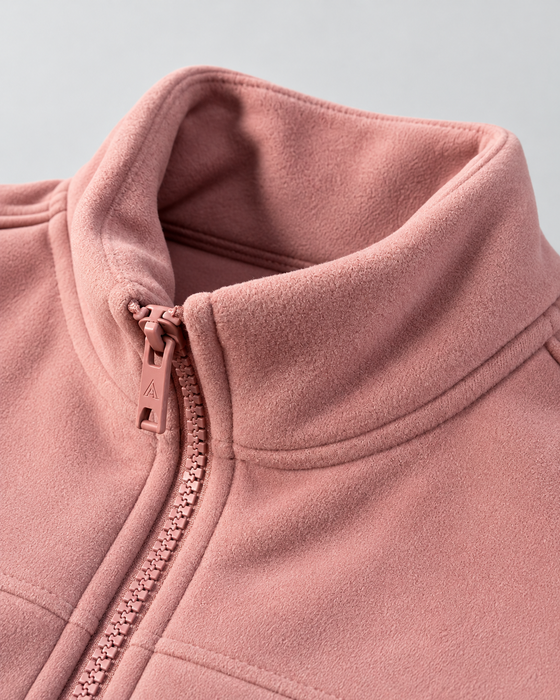 HUMTTO Rose Powder fleece texture close-up