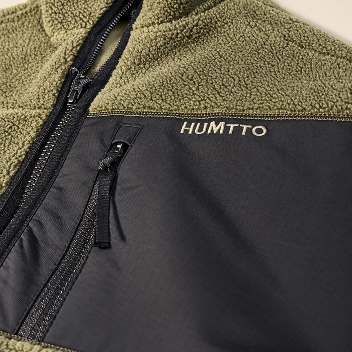 HUMTTO 38W120A-1 Olive Green — fleece macro