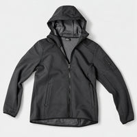 HUMTTO men's softshell jacket 38W205A-2 Carbon Ash front view