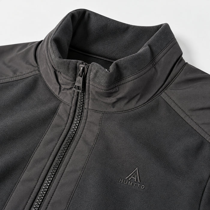 HUMTTO 38W207A-2 jacket stand collar and zipper detail