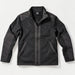 Front view of HUMTTO men's softshell jacket 38W207A-2 in Carbon Grey/Dreamy Black