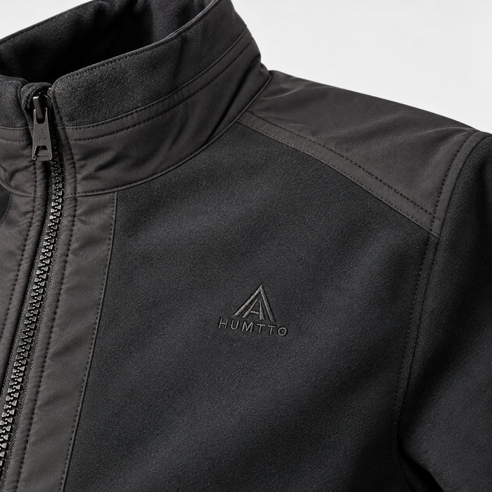 HUMTTO 38W207A-2 jacket chest logo and fabric detail