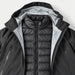 HUMTTO 48C178A-3 rain jacket, layered outer shell and insulated inner jacket detail