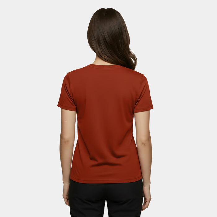 T-krekls sieviešu merino Alpinus Otago sarkans 160 g/m²