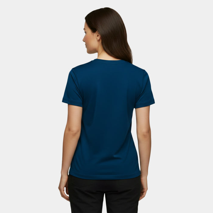 T-krekls sieviešu merino Alpinus Otago zils 160 g/m²
