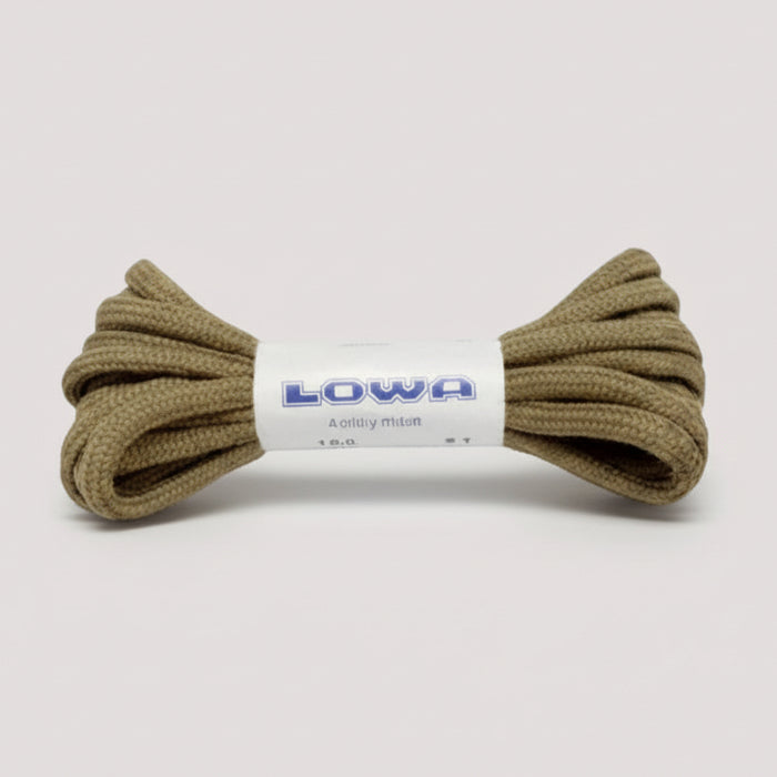 Pair of tan shoelaces Lowa