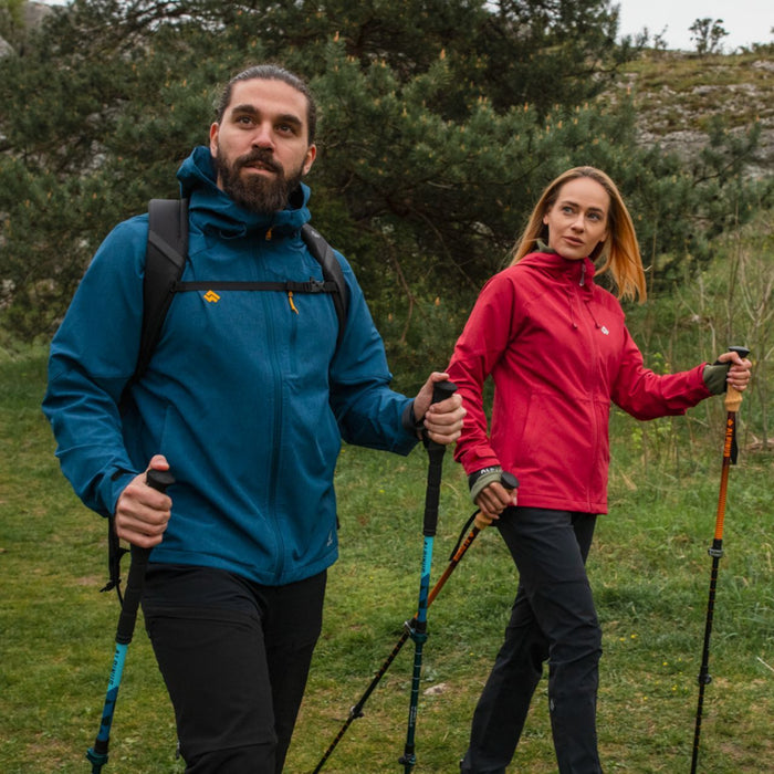 Alpinus Majadita sieviešu softshell jaka sarkana