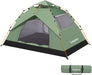 Leogreen 3-4 Person Pop Up Camping Tent