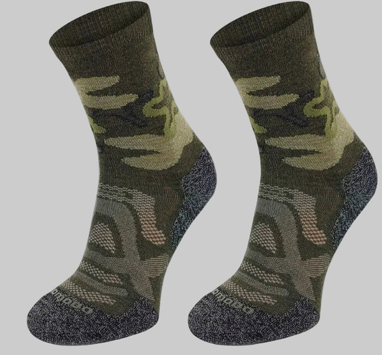 Comodo Hiking Merino Wool Socks khaki
