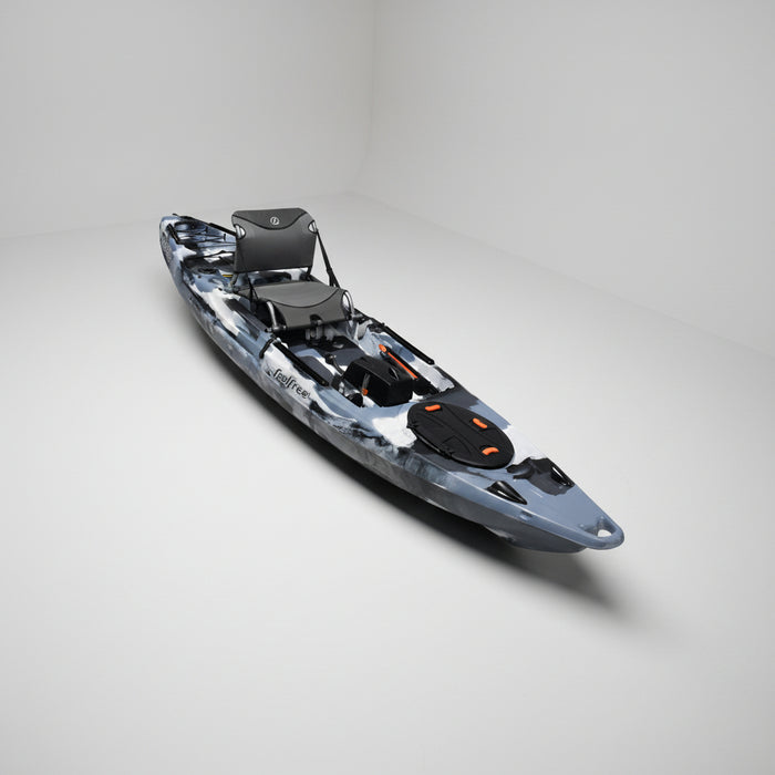 Makšķerēšanas kajaks Feelfree MOKEN 12.5 V2 Winter camo 