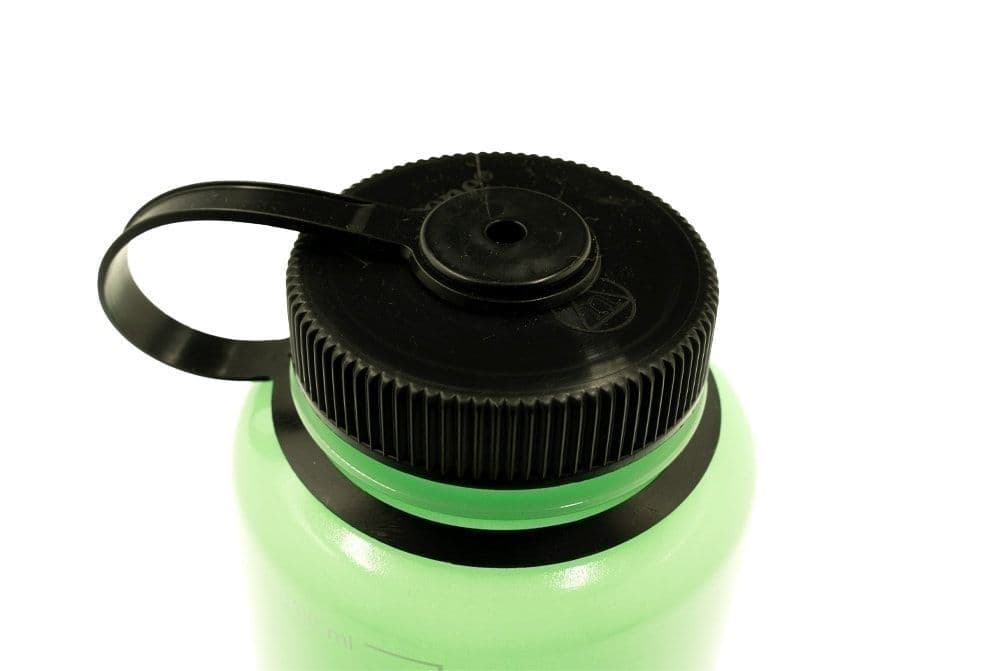 Nalgene Sustain Wide Mouth Water Bottle - 32 oz Glow Green