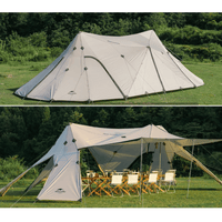 Nojumes Noma Pasākumiem 15-30 cilvēkiem Naturehike Twin Tower 37m2, ūdensizturīga un viegli uzstādāma telts.