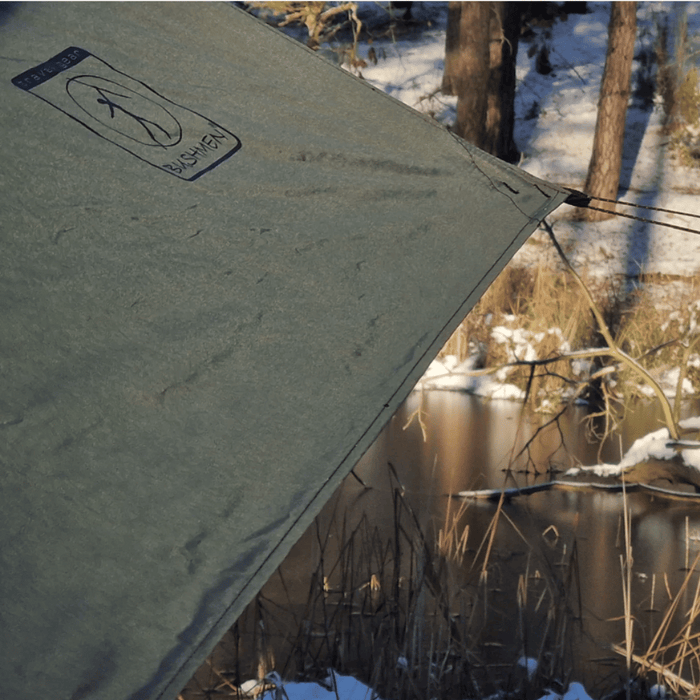 Bushmen Easy Tarp Nojume 4x3 Zaļā 850 g